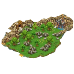 14. Gebiet Golem aus Granit